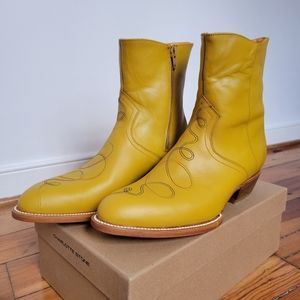 Charlotte Stone Tessie Boots in Ochres Size 9